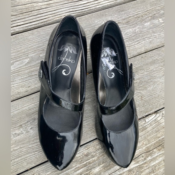 DANSKO Betty Patent Leather Mary Jane Heel Size 39 - Picture 3 of 8